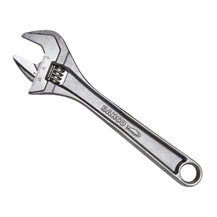 Llave Francesa Cromada De 8