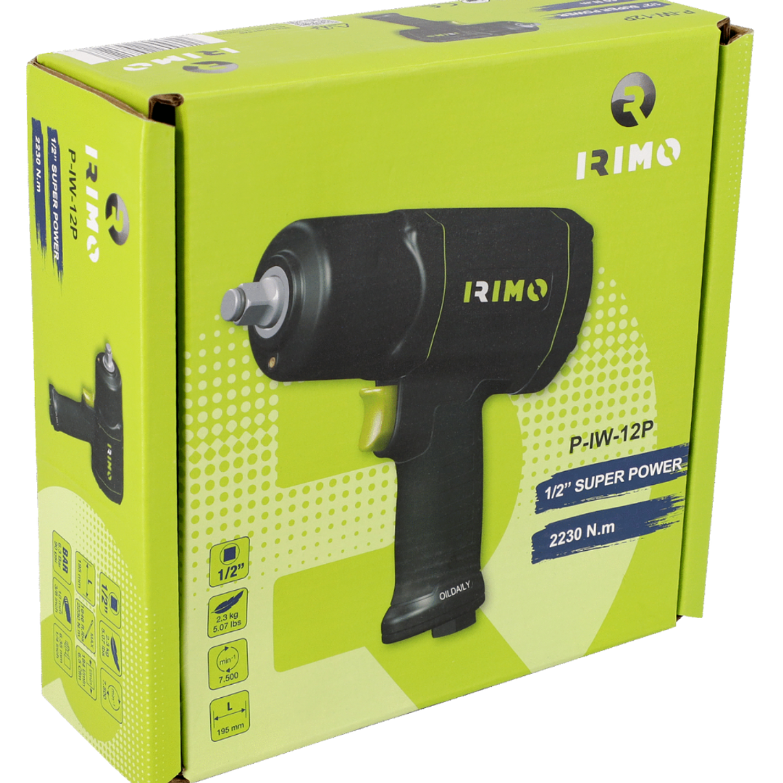 Llave de impacto Alto Rendimiento 1/2