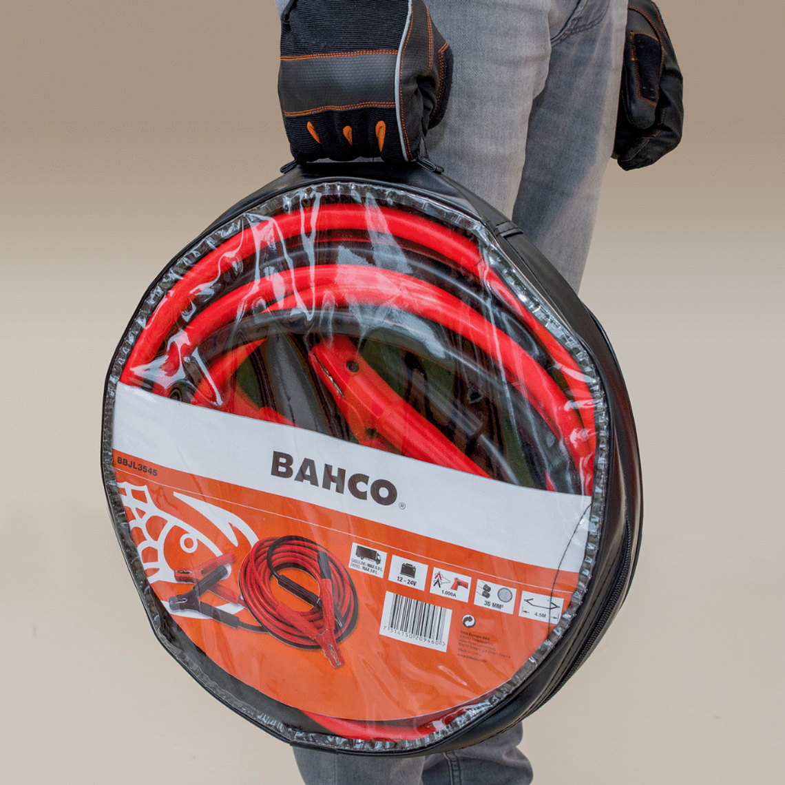 Cable Para Bateria 220 AMP 3mts BAHCO BBJL1630 3