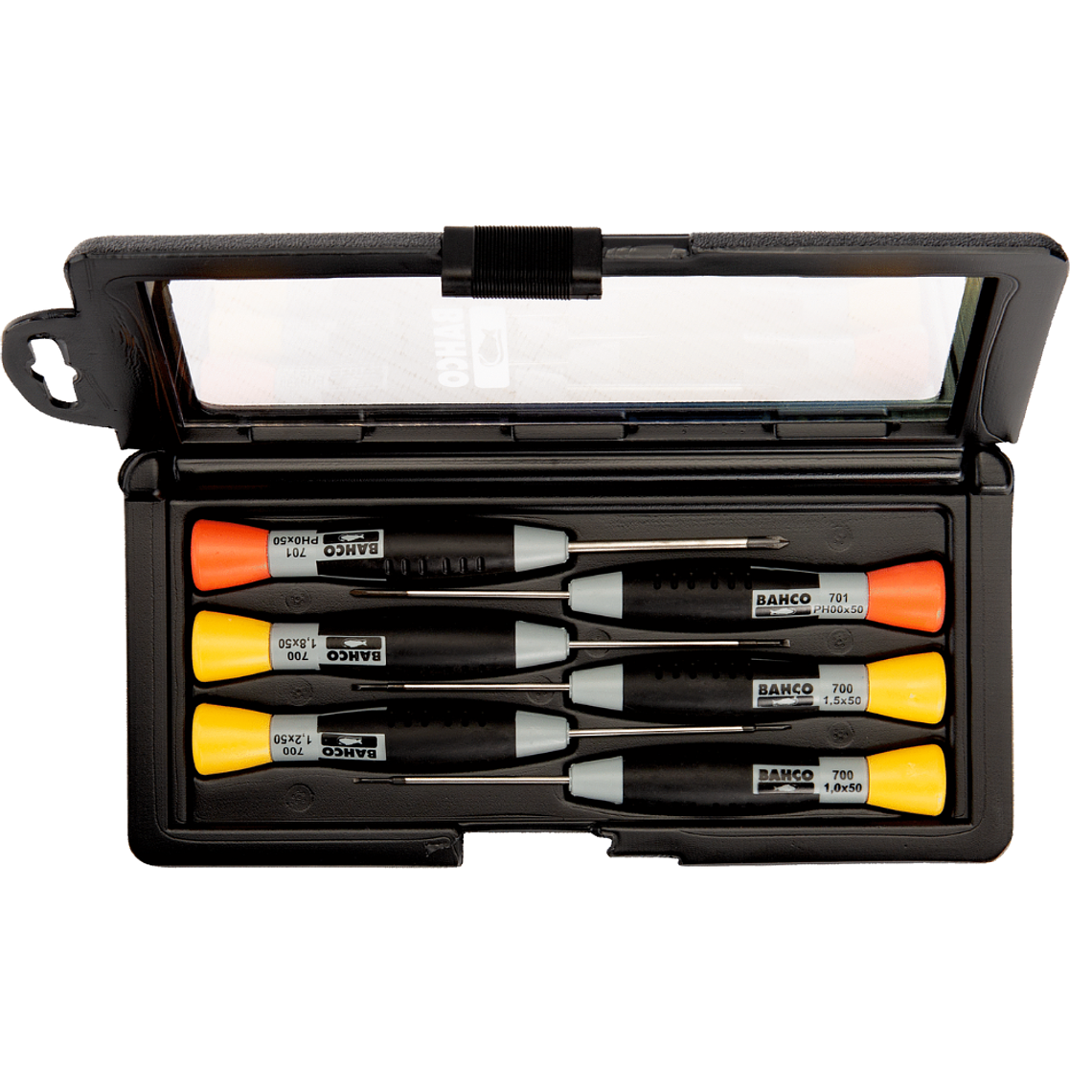 Juego de Destornilladores Precisión de 6 piezas Bahco 706-2 1