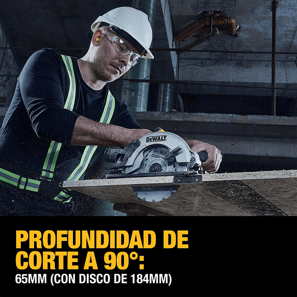 Sierra Circular Electrica 7-1/4 1500w Dewalt DWE5615 7