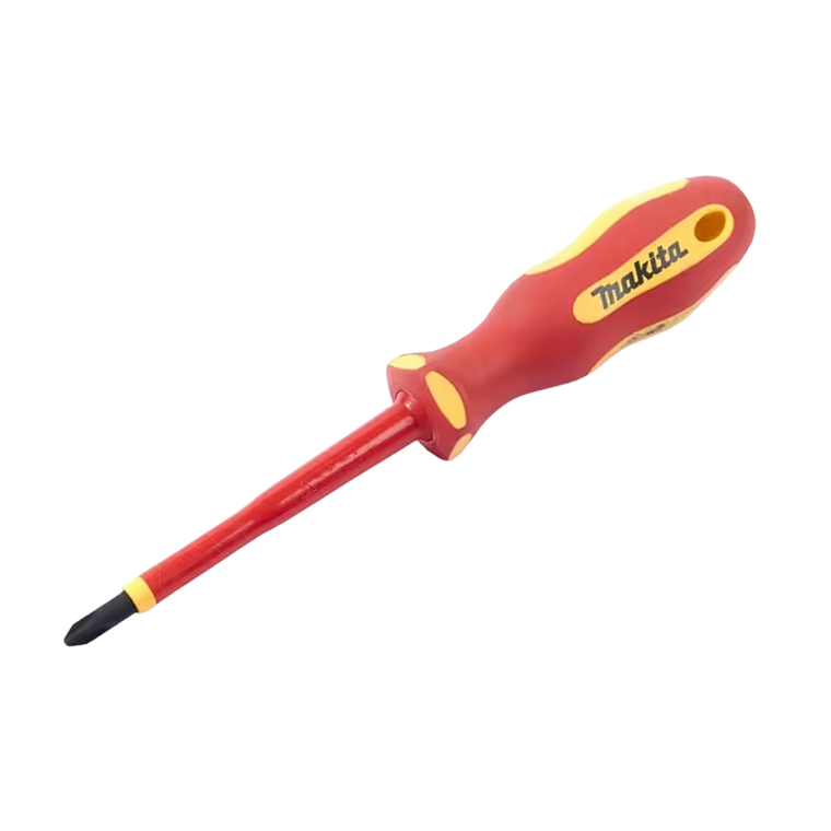 Destornillador Aislado De Makita PH2x100mm Resistencia 1000V B-66139 1