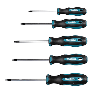 Set Destornilladores Makita TORX 5pcs T10,T15,T20,T25,T30