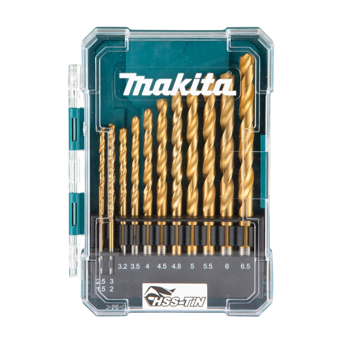 Set De Brocas Metal Acero Titania 13 Piezas Makita D-72855 1