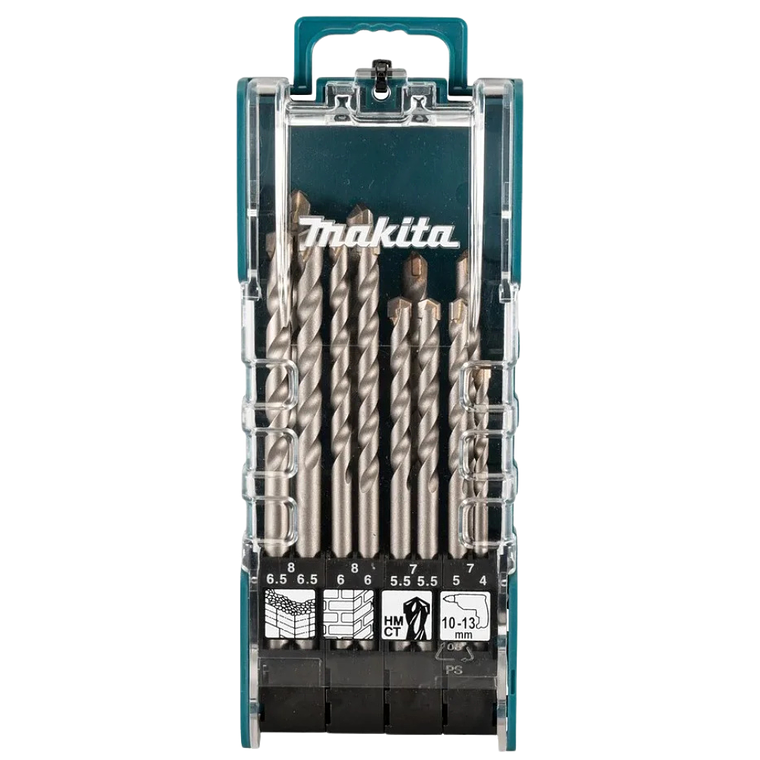 Set Brocas Concreto Tct 12 Pzs Makita D-73483 2