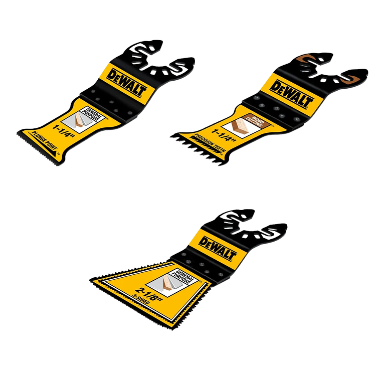 Set 3 Cuchillas Oscilantes Dewalt DWA423SET 1