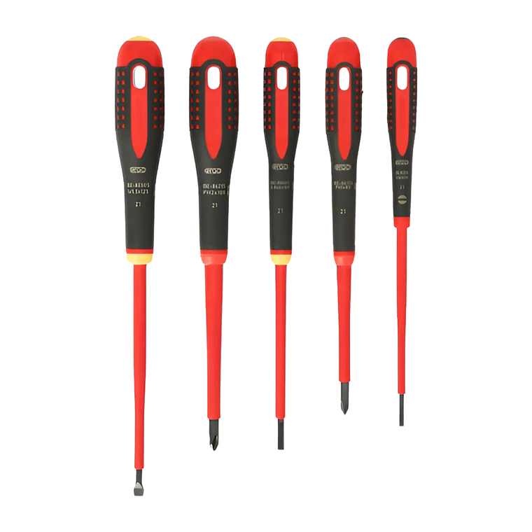 Set De Destornilladores Eléctrico 1.000v  ERGO BE9881S BAHCO 2