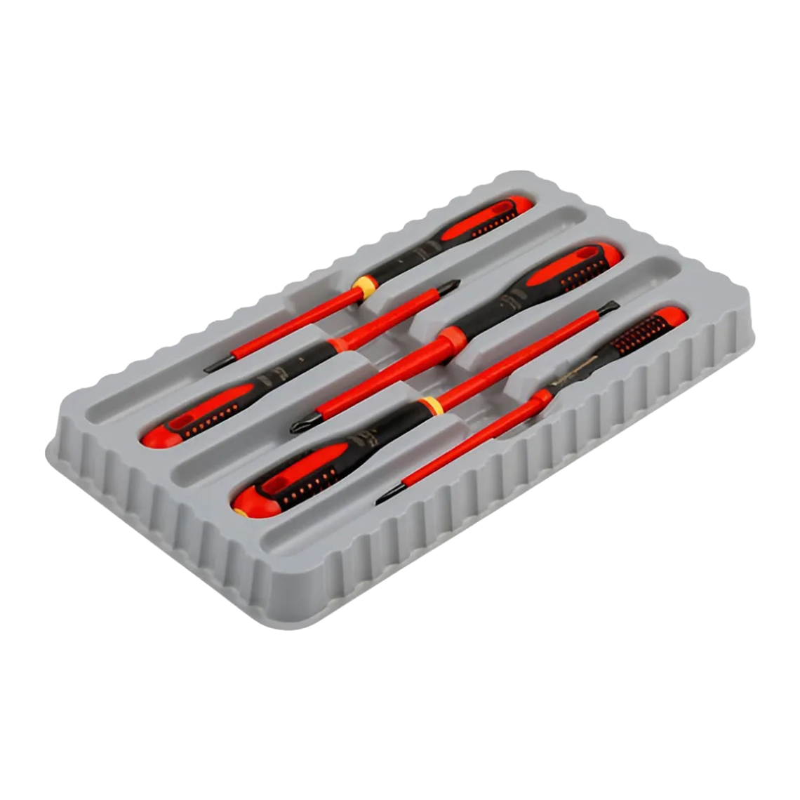 Set De Destornilladores Eléctrico 1.000v  ERGO BE9881S BAHCO 4