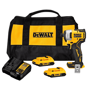 Atornillador De Impacto Atomic 20v + 2bat Dewalt Dcf809d2-b2