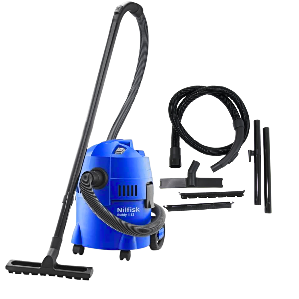 Aspiradora Agua y Polvo 12L 1200w Nilfisk Buddy II 12