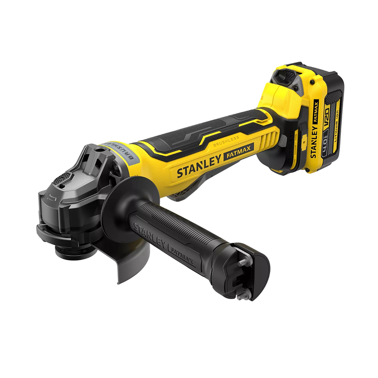 Kit Esmeril Angular 4-1/2” 5” Car/Bat 4Ah STANLEY SBG700M2K 2