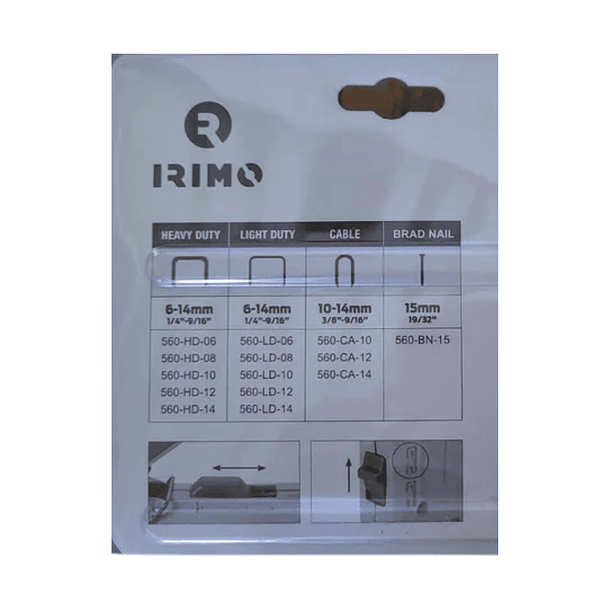 Engrapadora Clavadora 4En1+ 1000 Grampas Irimo 560-41LP-1 4