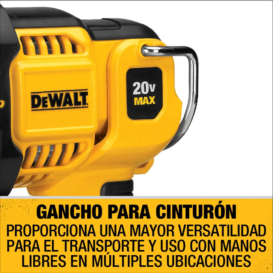 Luz Led Para Trabajo 20v Car/2Bat. 2Ah + Bolso Dewalt DCL043 4