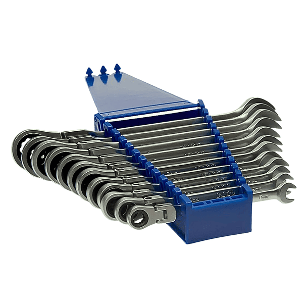 Juego Llaves De Cabeza Flexible C/Chicharra 12Pz 1912H Irimo 5