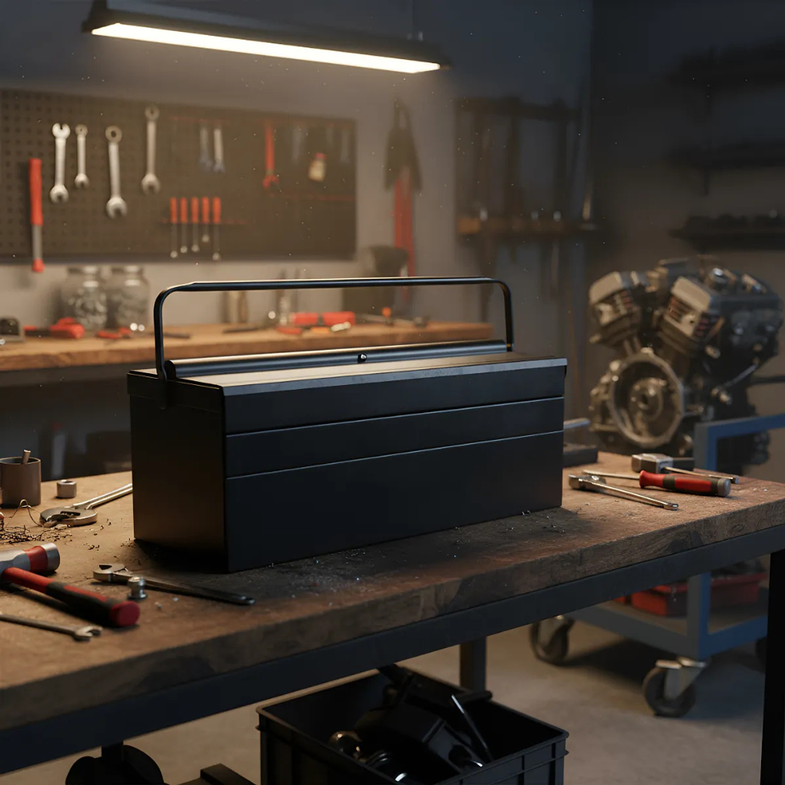 Caja De Herramientas Metálica 5 Comportamiento Bahco 3149-BK 5