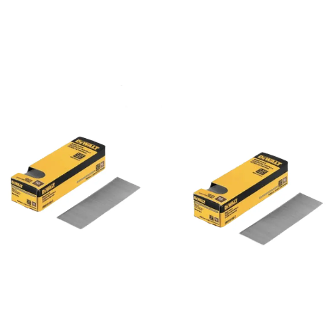 2 Cajas De 2500 Clavos Puntilla 18ga 1-1/2 Dewalt Dbn18150-2 2