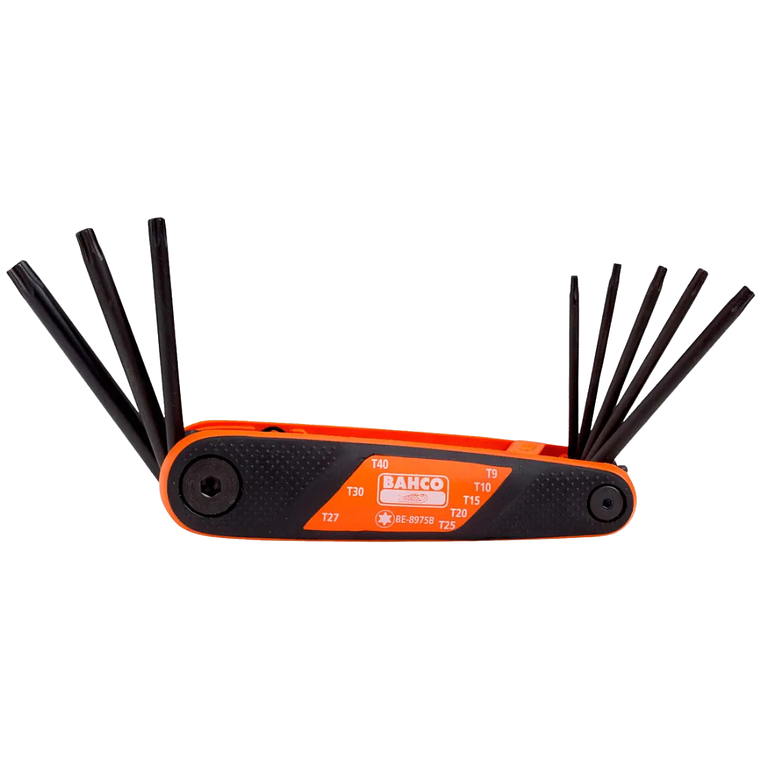 Juego de Llaves Torx en Navaja Mango Suave Bahco BE-8975 1