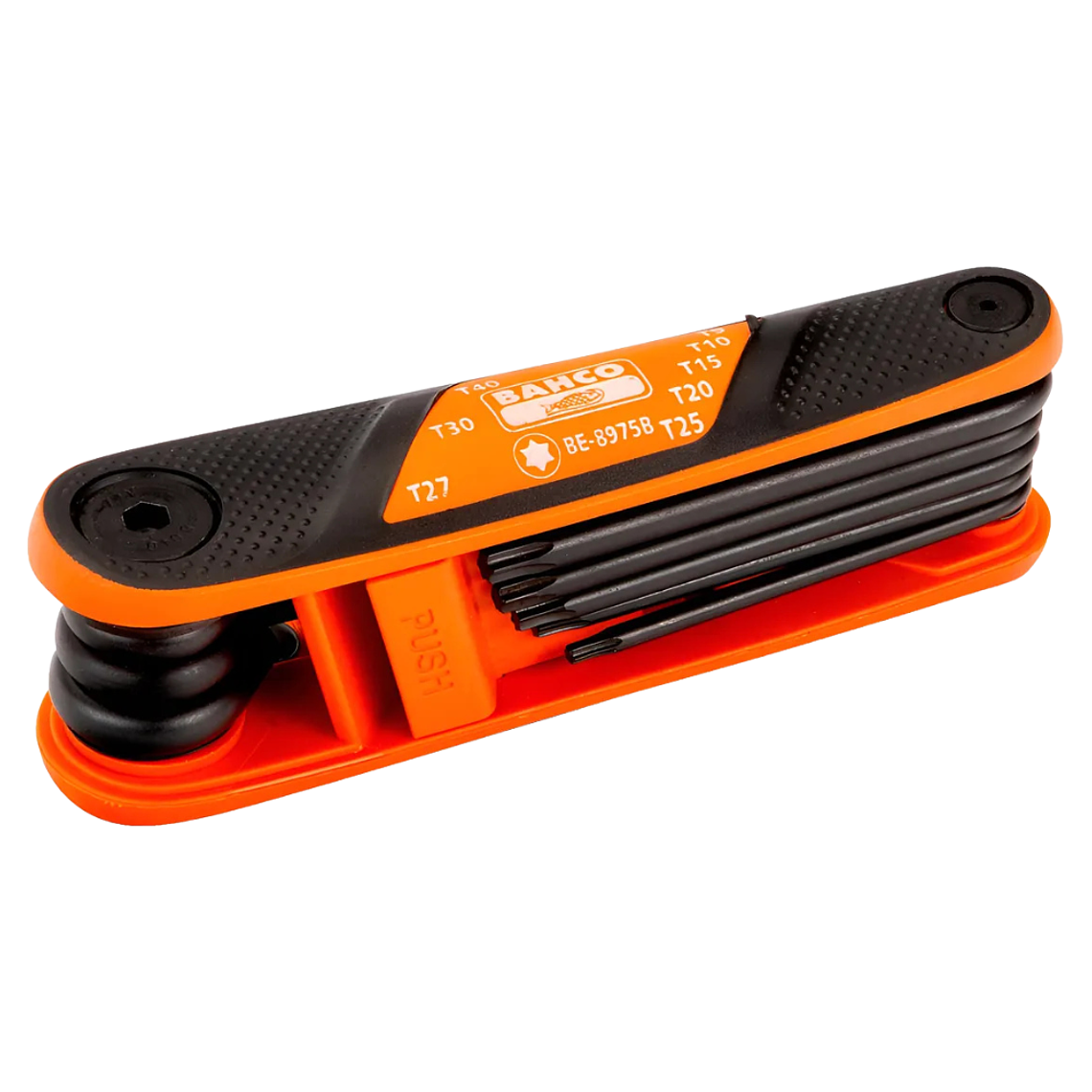 Juego de Llaves Torx en Navaja Mango Suave Bahco BE-8975 2