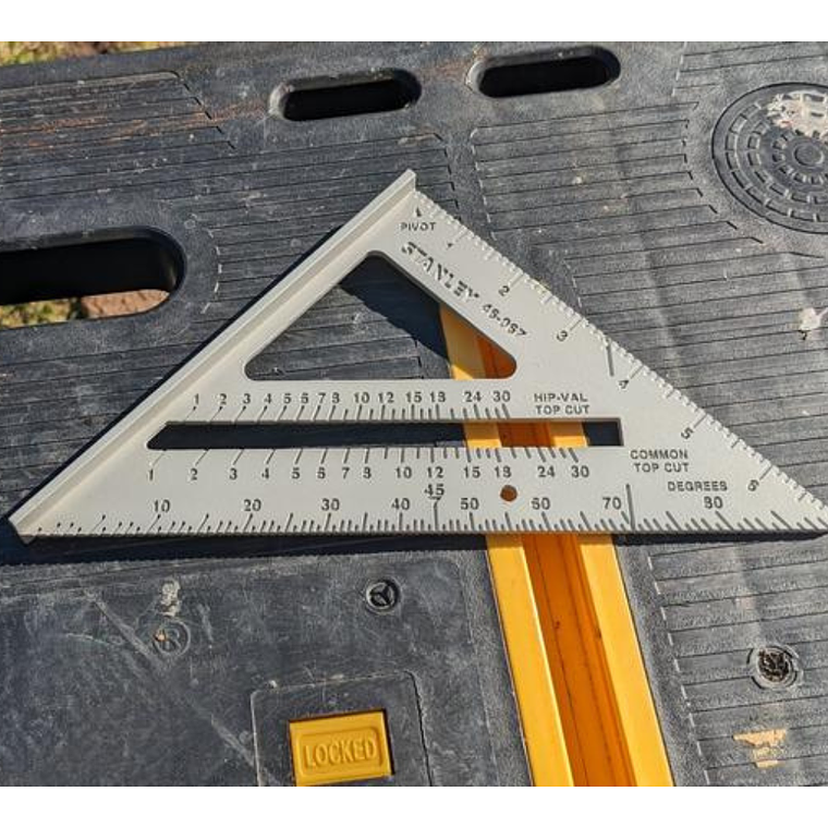 Escuadra Para Carpintero De Aluminio Stanley 46067 4