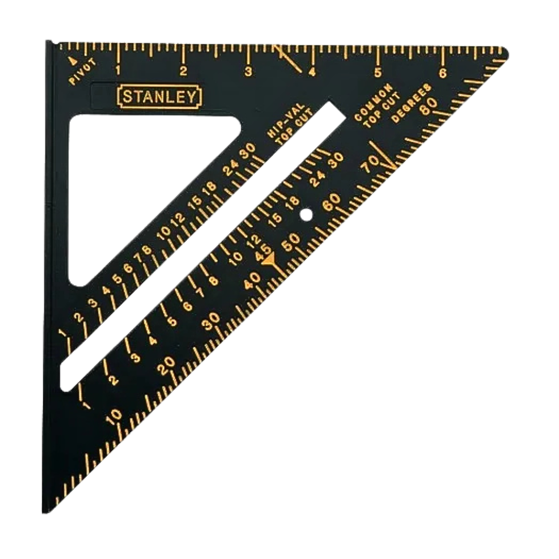 Escuadra de Carpintero Tablaroca Aluminio 18mm Stanley 46071 3