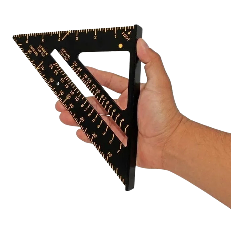 Escuadra de Carpintero Tablaroca Aluminio 18mm Stanley 46071 4