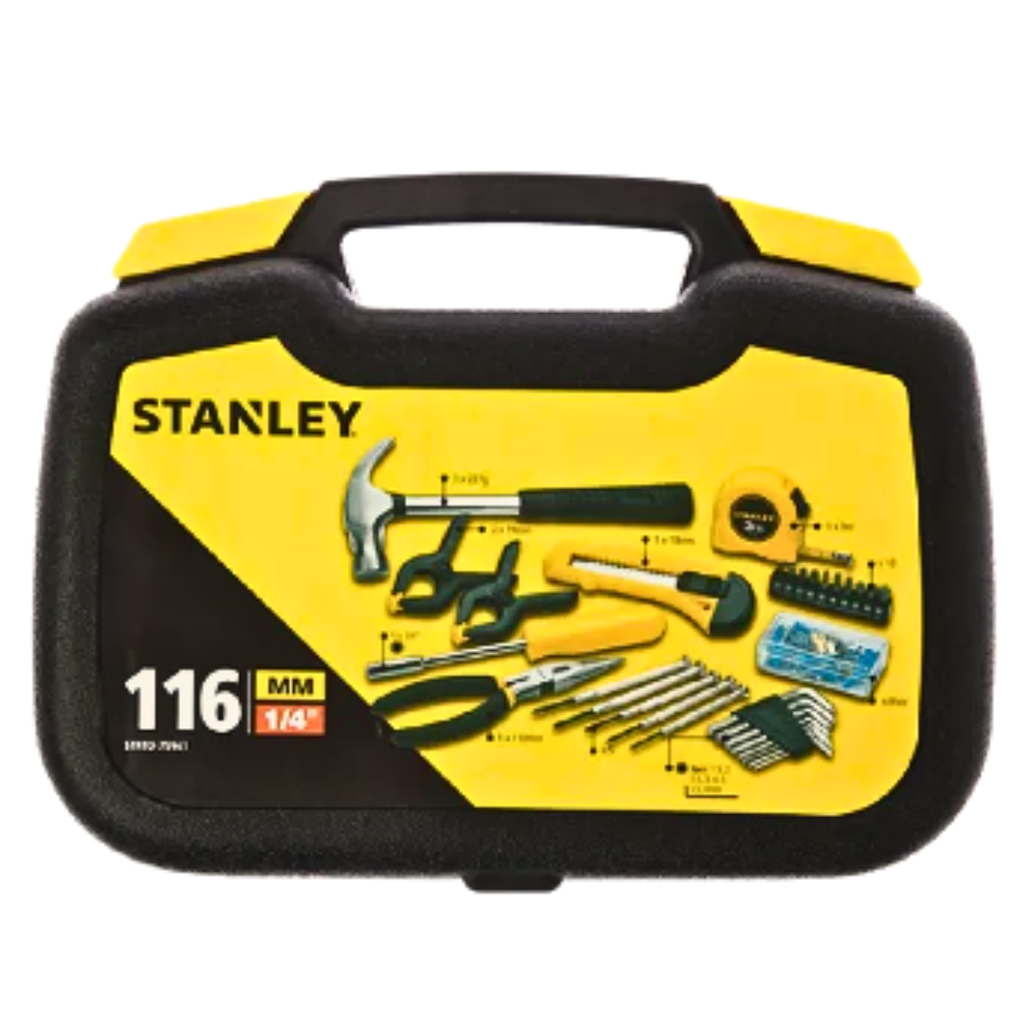 Kit 6 Herramientas Manuales/Accesorios 116Pza STHT075943 3