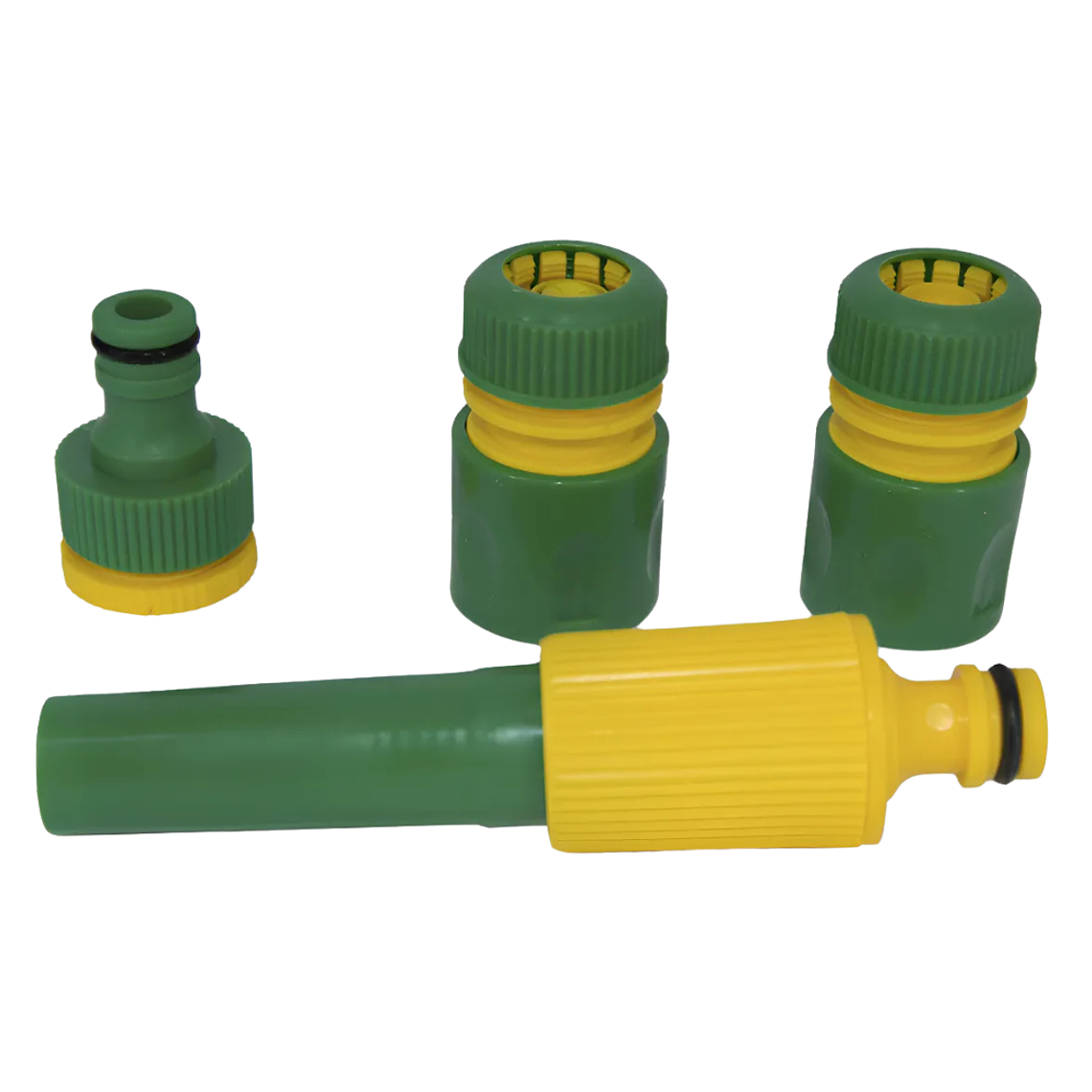 Kit Manguera + Accesorios Jardín Bicolor 1/2