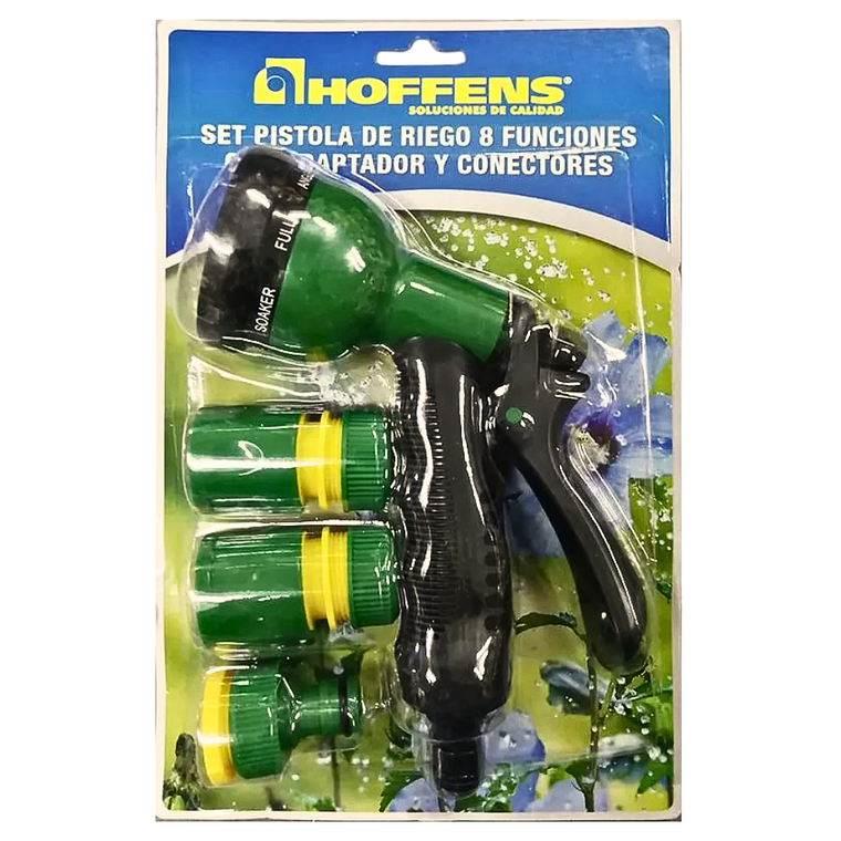 Pistola Plástica + Accesorio Ajustable 8Posiciones HOFFENS 5
