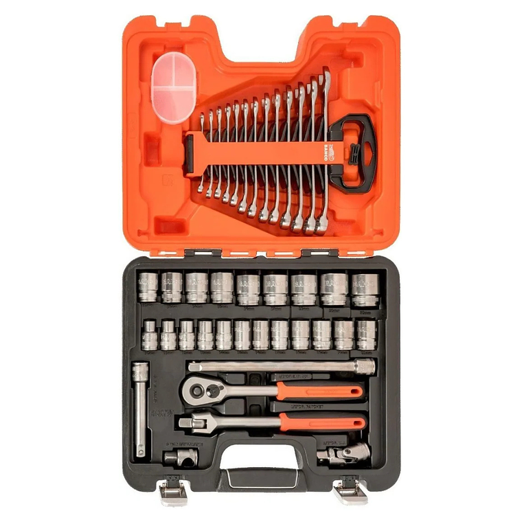 Juego De Dados De 1/2 + Llaves Combinadas 40 Pzs. Bahco S400 2