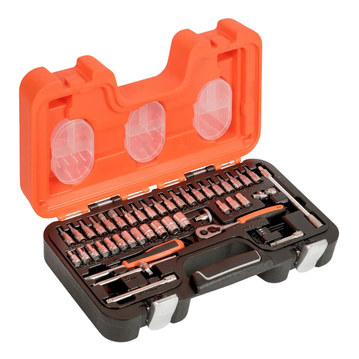 Juego De 46 Herramientas Dados Y Puntas 1/4 S460 Bahco 3