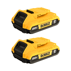 Kit Taladro Atornillador 1/2 20v Car/2Bat Dewalt Dcd801d2-b2 4