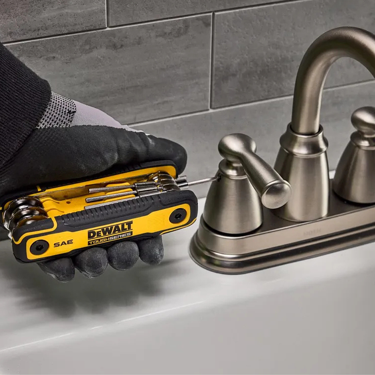 Llave Hexagonal Plegable Allen TougsSeries DeWalt DWHT70266 5