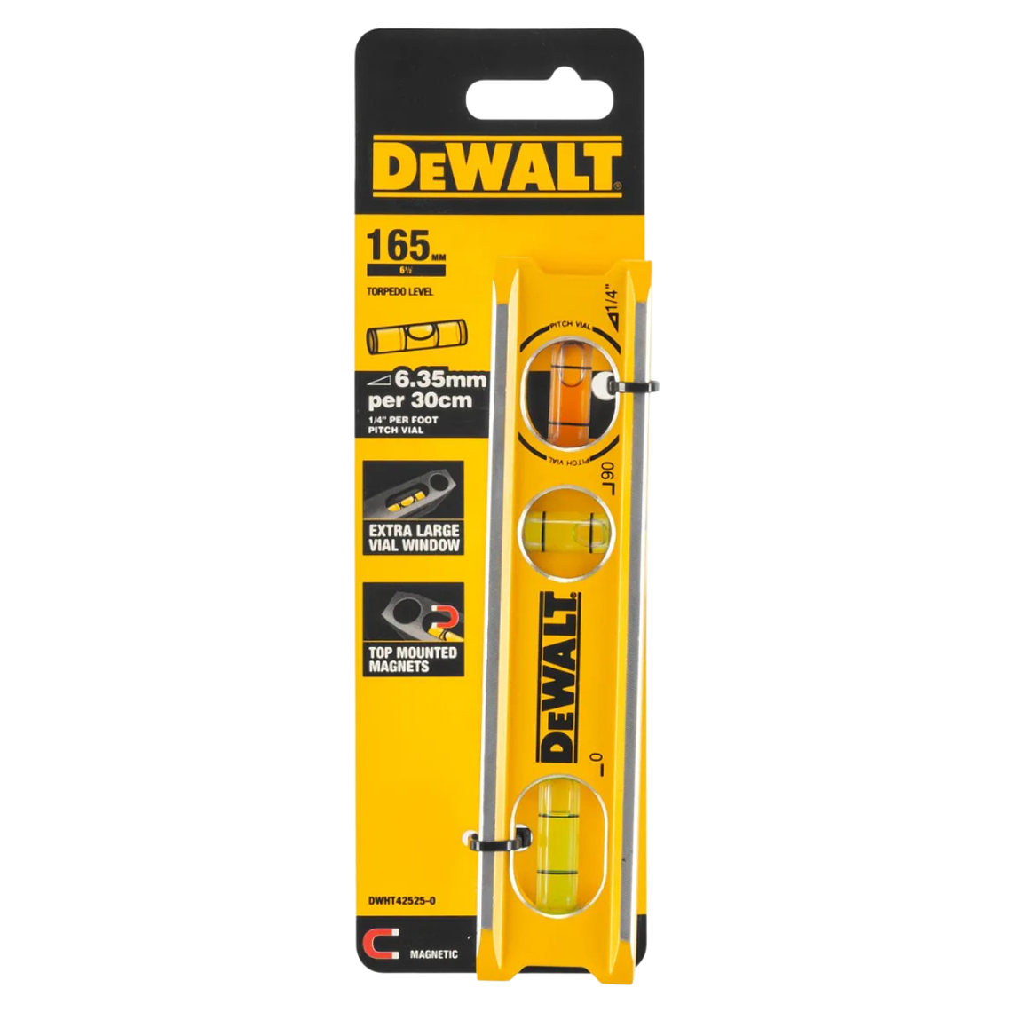 Nivel Torpedo 6,5 (165mm) Dewalt Dwht42525-0 3
