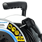 Carrete Alargador Pro 40m 16a 4 Tomas Schuko Electraline - Miniatura 2