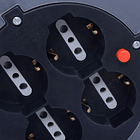 Carrete Alargador 4 Tomas 12m Electraline Negro 3