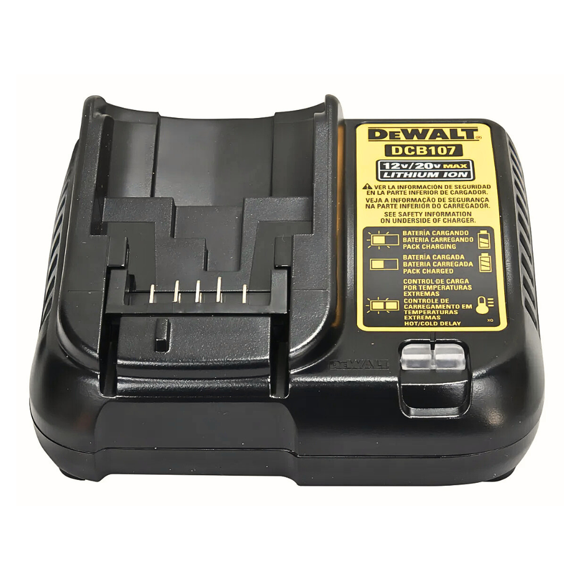 Kit Taladro Atornillador 1/2 20v Car/2Bat Dewalt Dcd801d2-b2 3