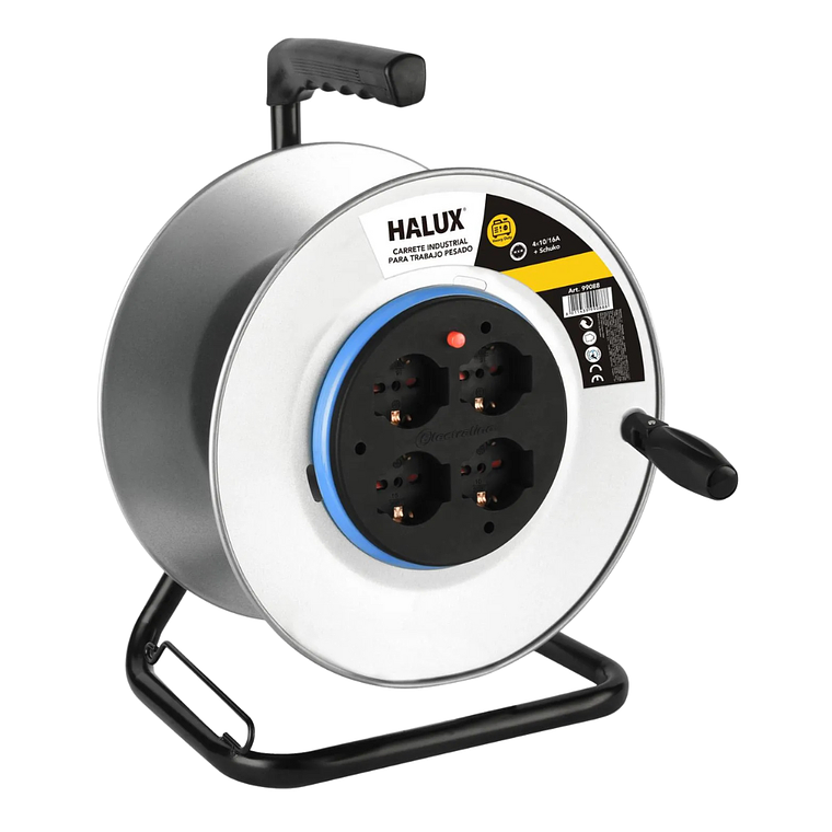 Carrete Alargador Para Armar 4Tomas Schuko Halux 1