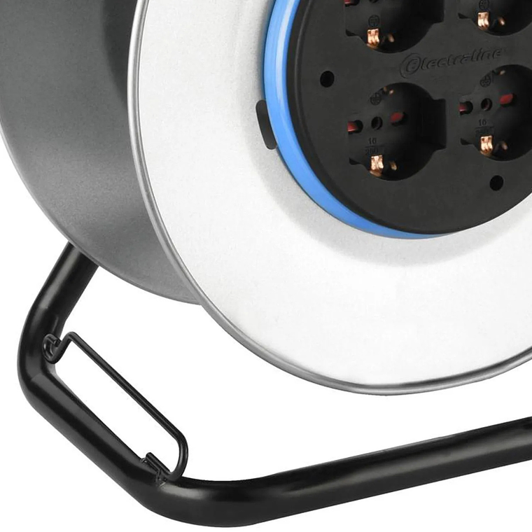 Carrete Alargador Para Armar 4Tomas Schuko Halux 3