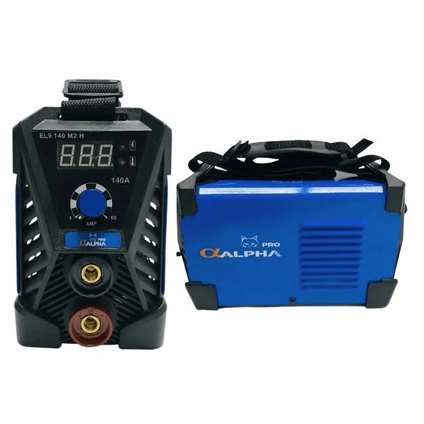 kit Soldadora Alpha 140A + Electrodo + Máscara Redbo RBLYE26 2