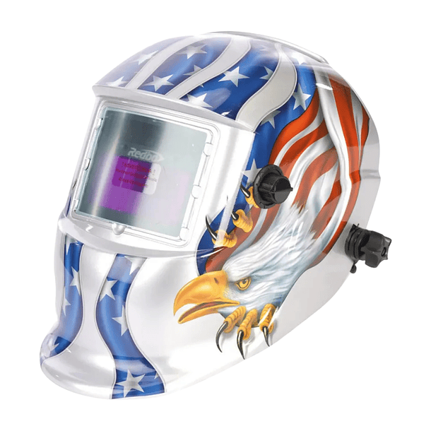 kit Soldadora Alpha Mig120A 3en1+Guantes+Máscara RedboRBLY93H 3