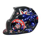 kit Soldadora Alpha 140A + Guantes + Máscara Redbo RBLYE26 4