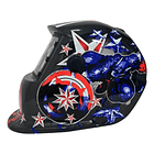 kit Soldadora AlphaMig120A 3en1+Guantes+Máscara RedboRBLYE26 3