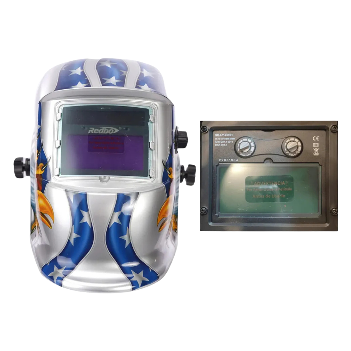 kit Soldadora Alpha TIG 150A 2en1 + Máscara Redbo RBLY93H 3