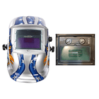 kit Soldadora Alpha 140A + Guantes + Máscara Redbo RBLY93H 5