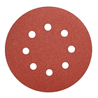 10 Discos Lija Con Velcro 125mm (5) Grano 180 Makita D-54558 2