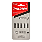 Set 5 Pcs Hojas De Calar Madera corte Rapido Makita D-72718 3