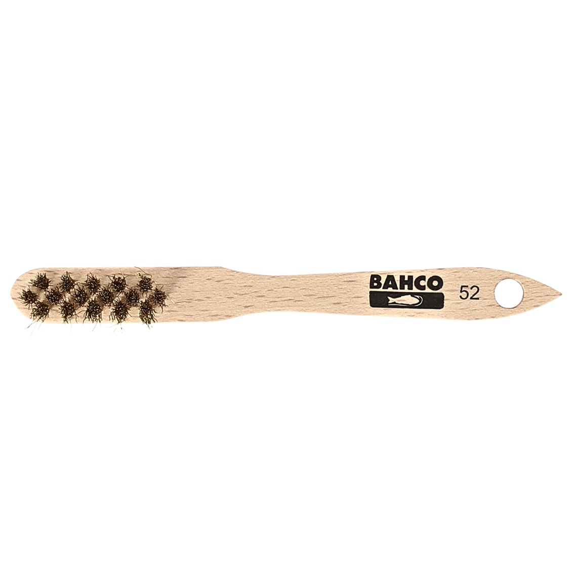 Cepillo Para Limpiar Bujías Mango De Madera Bahco 52 2