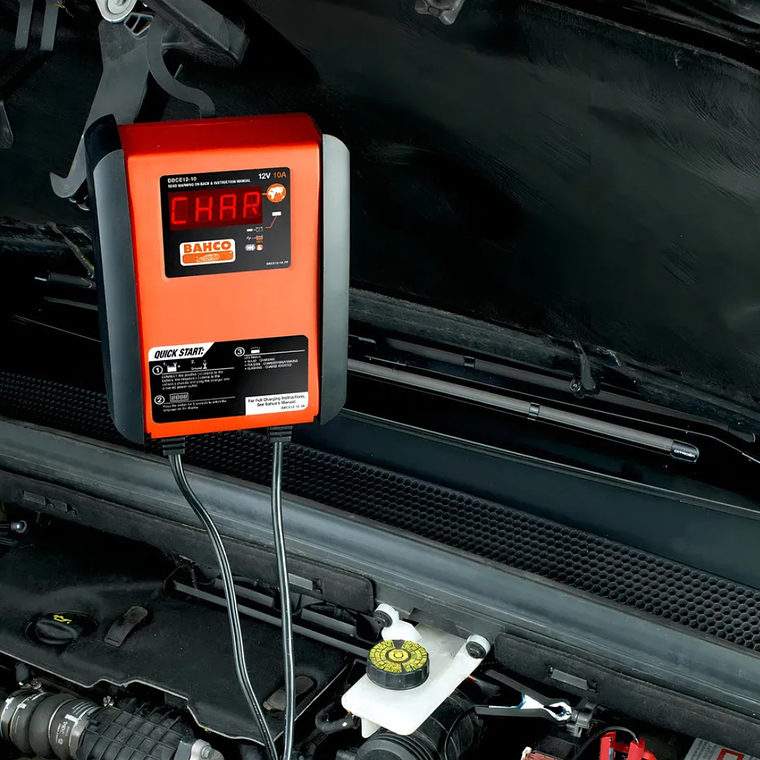 Cargador De Bateria Para Automóviles 12v Bahco Bbce12-6 4