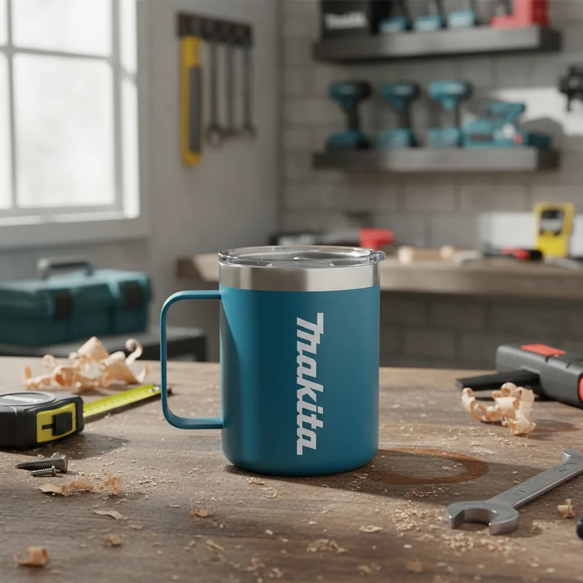 Mug Taza Térmica Makita De Acero Inoxidable M-mug-ver-2 2