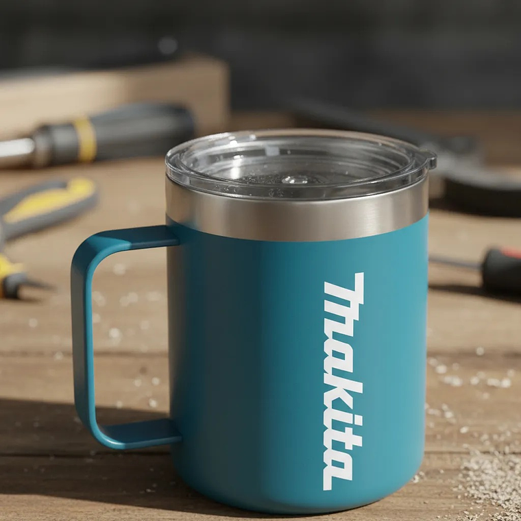 Mug Taza Térmica Makita De Acero Inoxidable M-mug-ver-2 3